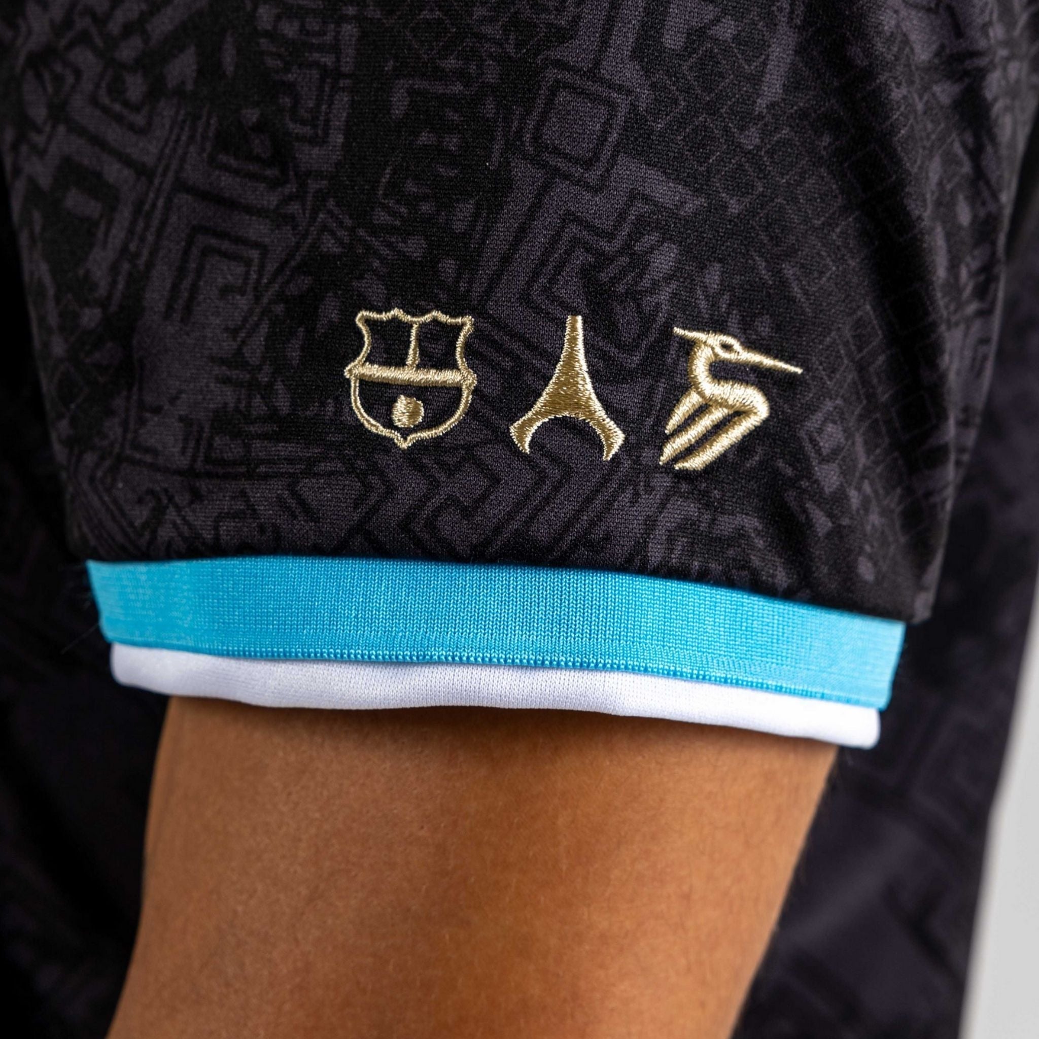 Argentina "La Pulga" Premium Black Kit - Premium Quality Kits at Football Monarch