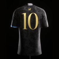 Argentina "La Pulga" Premium Black Kit - Premium Quality Kits at Football Monarch