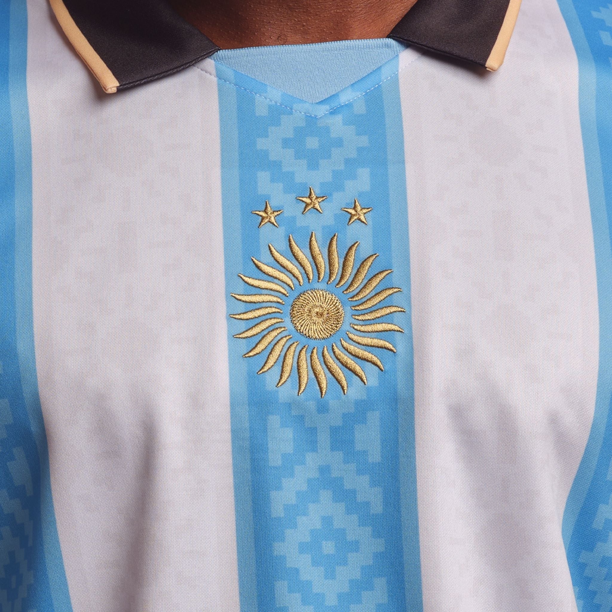 Argentina "La Pulga" Premium White Kit - Premium Quality Kits at Football Monarch