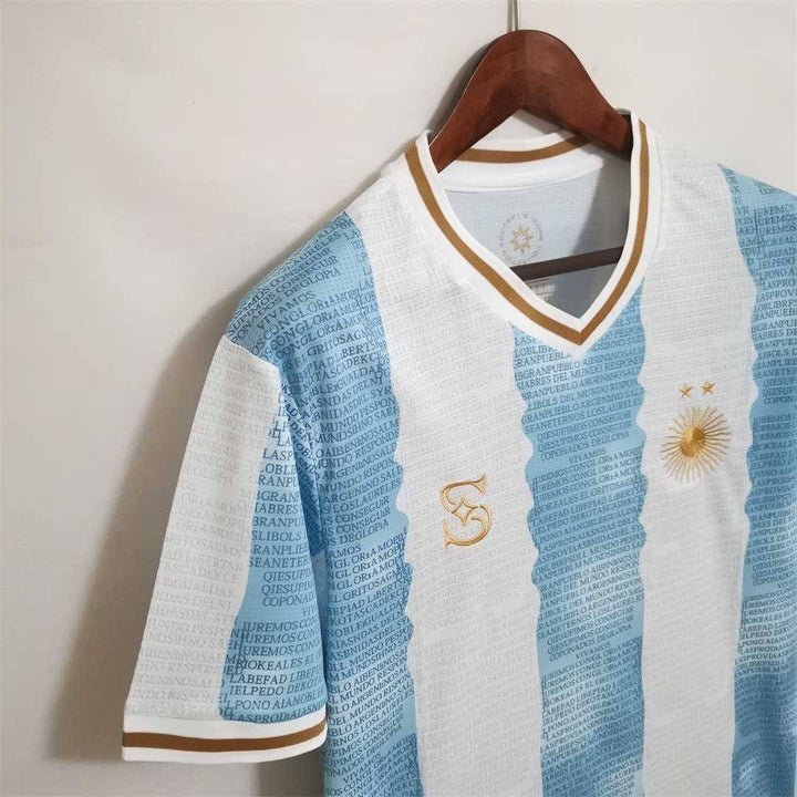 Argentina "Maradona" Commemorative Premium Kit - Premium Quality Kits at Football Monarch