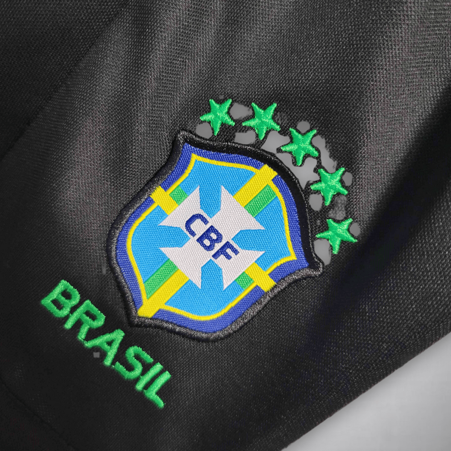 Brazil "Black Leopard" Premium Kids Size Kit - Premium Quality Kits at Football Monarch