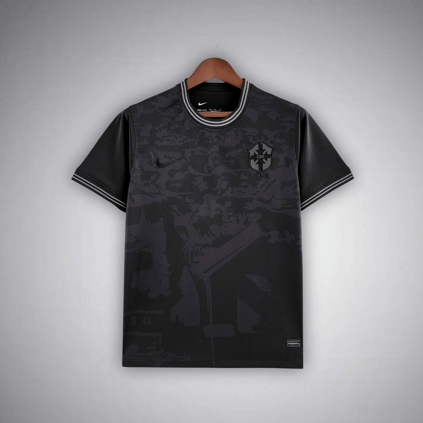 Brazil "Blackout" Premium Kit - Premium Quality Kits at Football Monarch