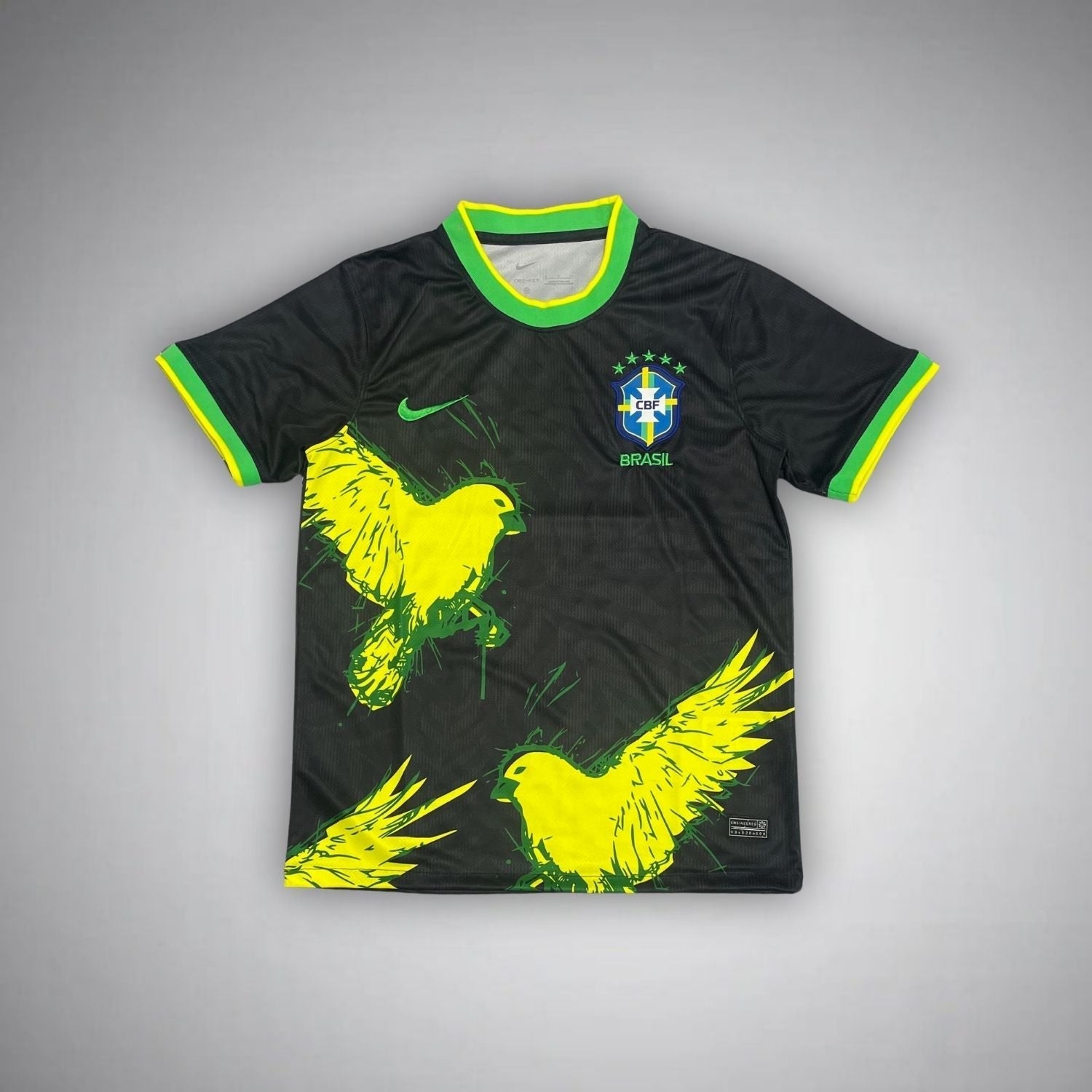 Brazil "Canarinho Noite" Premium Kit - Premium Quality Kits at Football Monarch