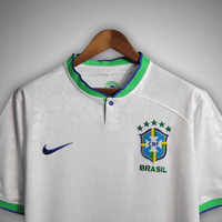 Brazil "Diamante Branco" Premium Kit - Premium Quality Kits at Football Monarch