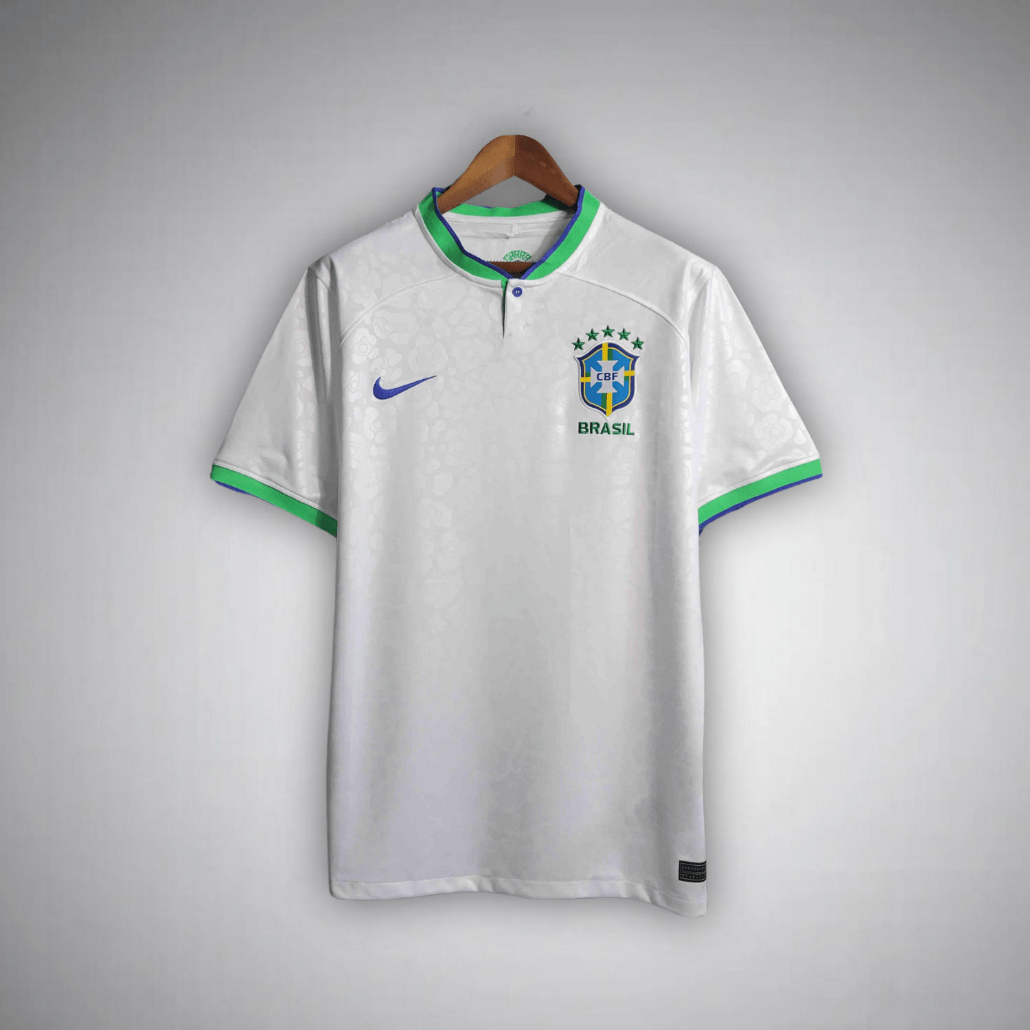 Brazil "Diamante Branco" Premium Kit - Premium Quality Kits at Football Monarch