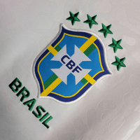 Brazil "Diamante Branco" Premium Kit - Premium Quality Kits at Football Monarch