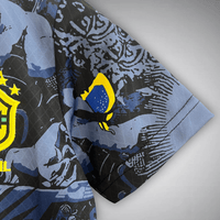 Brazil "Jesus" Premium Blue Kids Size Kit - Premium Quality Kits at Football Monarch