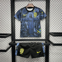 Brazil "Jesus" Premium Blue Kit - Premium Quality Kits at Football Monarch