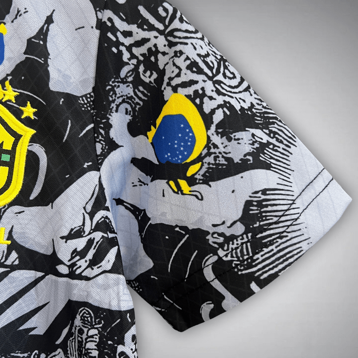 Brazil "Jesus" Premium Kids Size Kit - Premium Quality Kits at Football Monarch