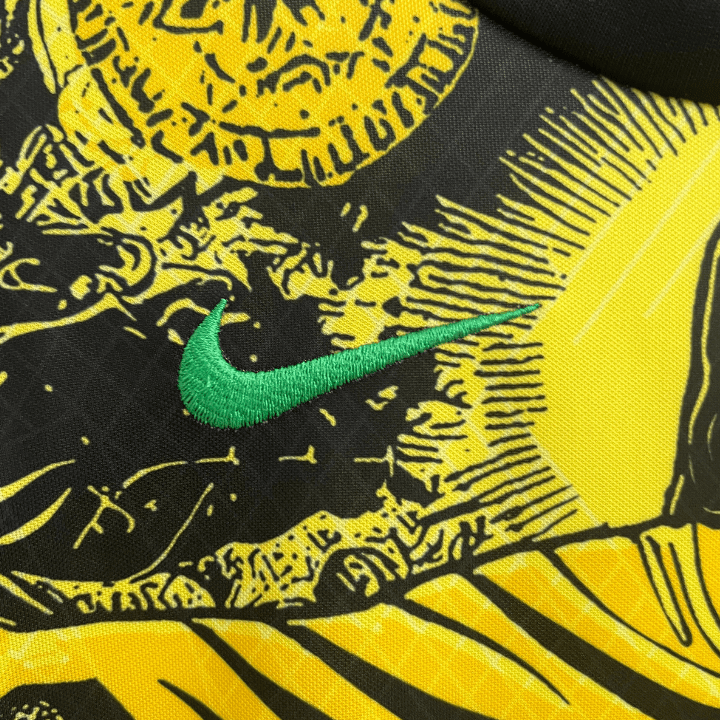 Brazil "Jesus" Premium Kids Size Yellow Kit - Premium Quality Kits at Football Monarch