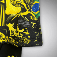 Brazil "Jesus" Premium Kids Size Yellow Kit - Premium Quality Kits at Football Monarch