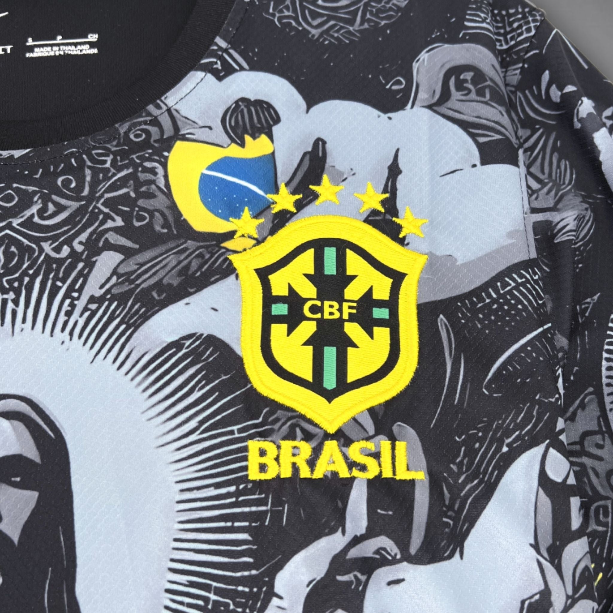 Brazil "Jesus" Premium Kit - Premium Quality Kits at Football Monarch