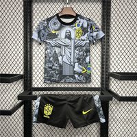 Brazil "Jesus" Premium Shorts - Premium Quality Kits at Football Monarch