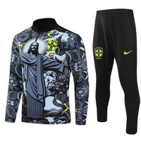 Brazil "Jesus" Premium Tracksuit - Premium Quality Kits at Football Monarch
