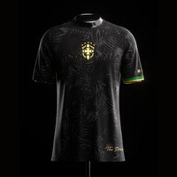 Brazil "The Prince" Premium Black Kit - Premium Quality Kits at Football Monarch