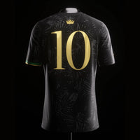 Brazil "The Prince" Premium Black Kit - Premium Quality Kits at Football Monarch