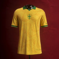 Brazil "The Prince" Premium Yellow Kit - Premium Quality Kits at Football Monarch