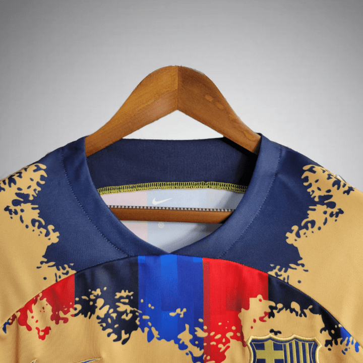 FC Barcelona "Catalan Pixel Fade" Premium Kit - Premium Quality Kits at Football Monarch