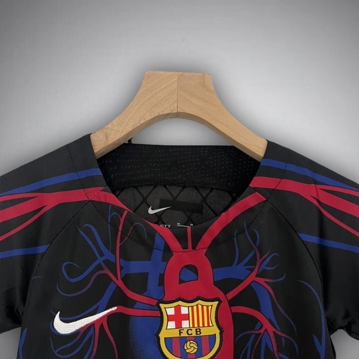 FC Barcelona "Catalan Veins" Kids Size Kit - Premium Quality Kits at Football Monarch