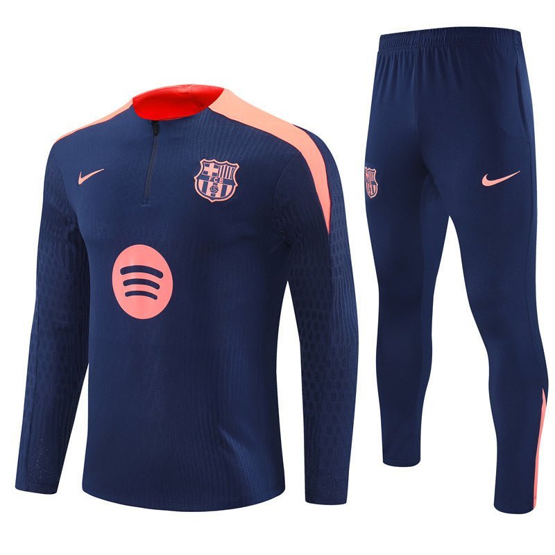 FC Barcelona "Comeback" Premium Kids Size Tracksuit - Premium Quality Kits at Football Monarch