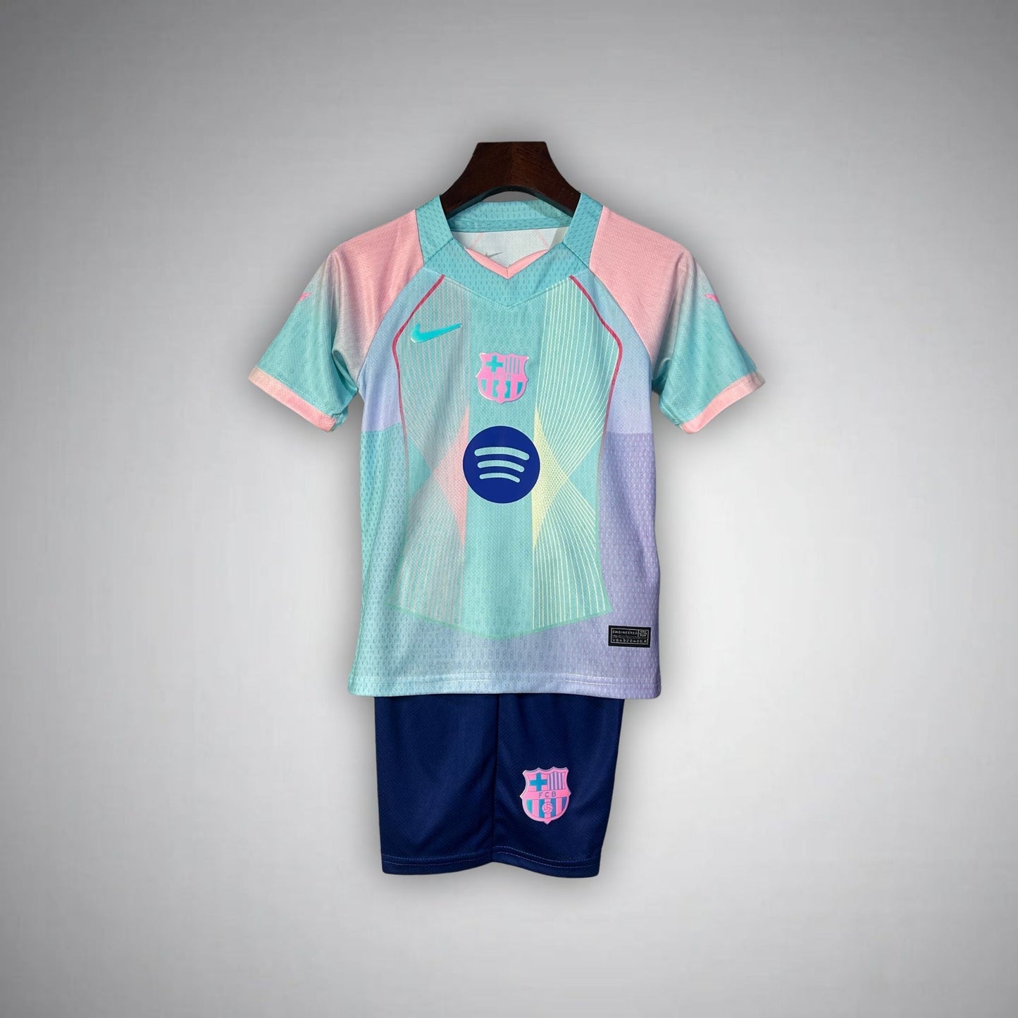 FC Barcelona "Dreamwave" Premium Kids Size Kit - Premium Quality Kits at Football Monarch