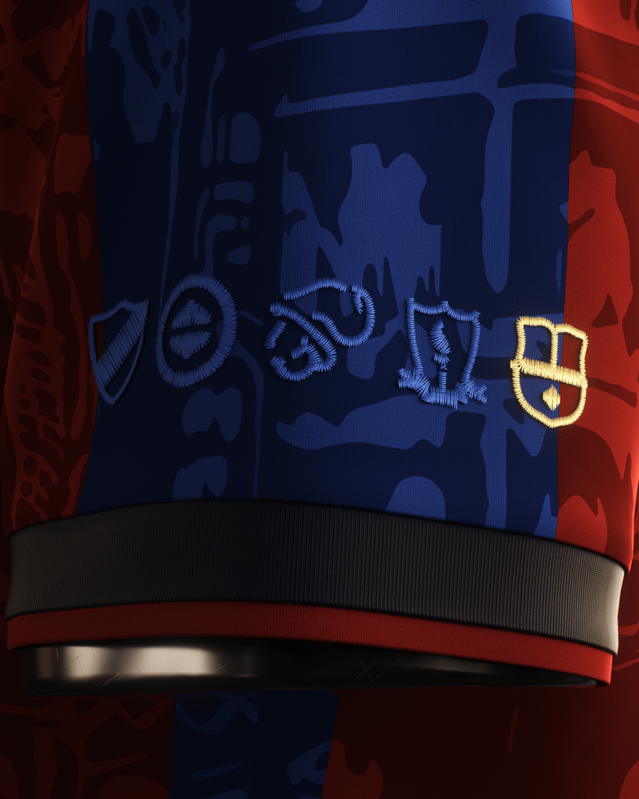 FC Barcelona "El Pistolero" Premium Kit - Premium Quality Kits at Football Monarch