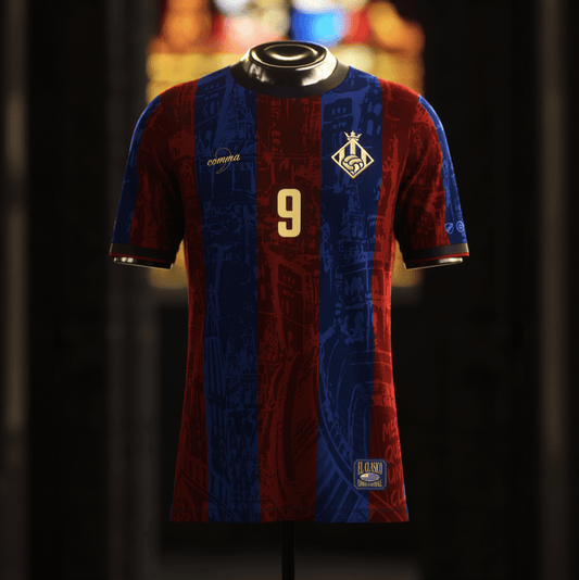 FC Barcelona "El Pistolero" Premium Kit - Premium Quality Kits at Football Monarch