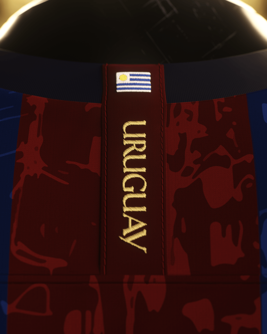 FC Barcelona "El Pistolero" Premium Kit - Premium Quality Kits at Football Monarch