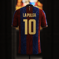 FC Barcelona "La Pulga" Premium Kit - Premium Quality Kits at Football Monarch