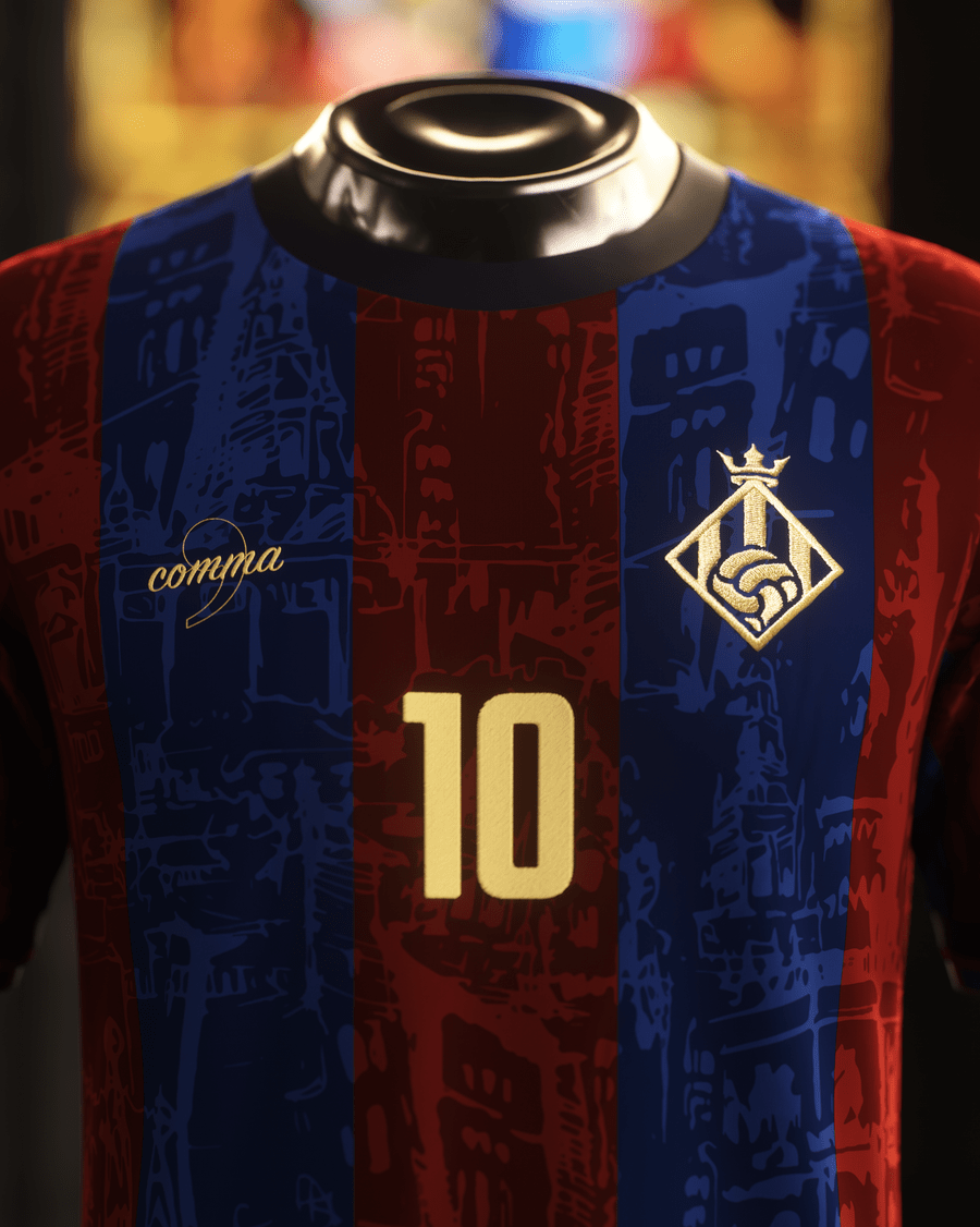 FC Barcelona "La Pulga" Premium Kit - Premium Quality Kits at Football Monarch