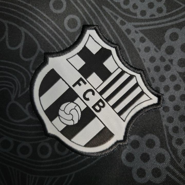 FC Barcelona "Noir Fleur" Premium Kit - Premium Quality Kits at Football Monarch