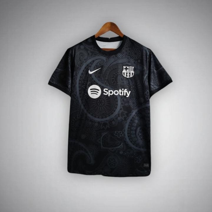 FC Barcelona "Noir Fleur" Premium Kit - Premium Quality Kits at Football Monarch