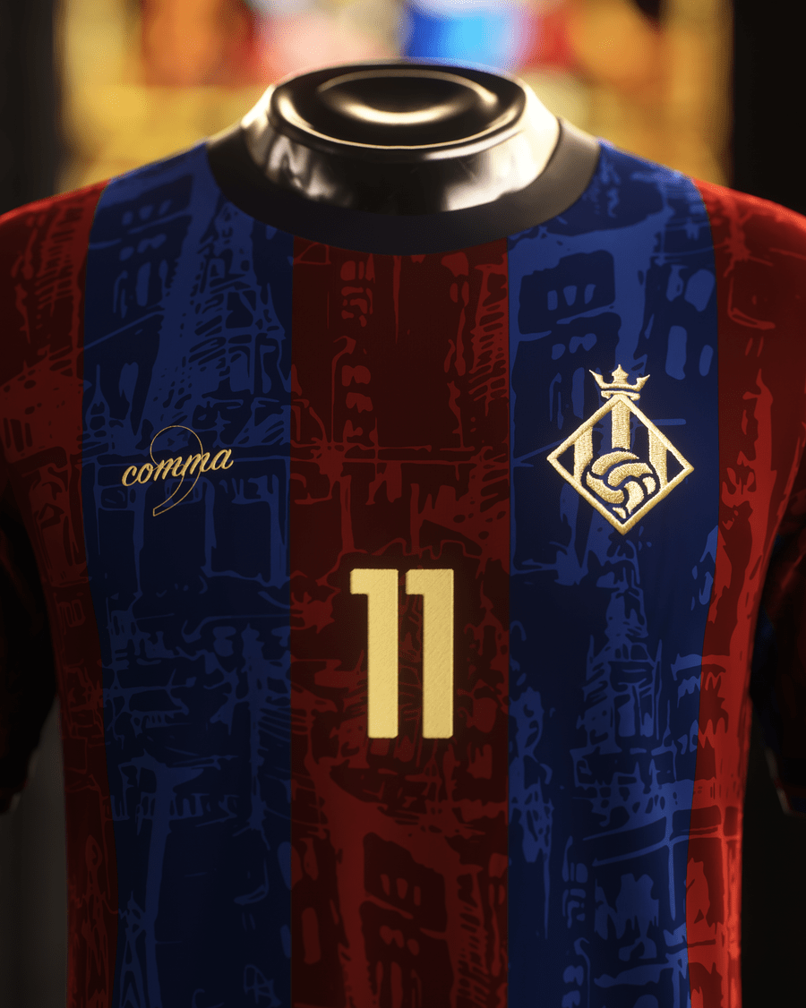 FC Barcelona "The Prince" Premium Kit - Premium Quality Kits at Football Monarch