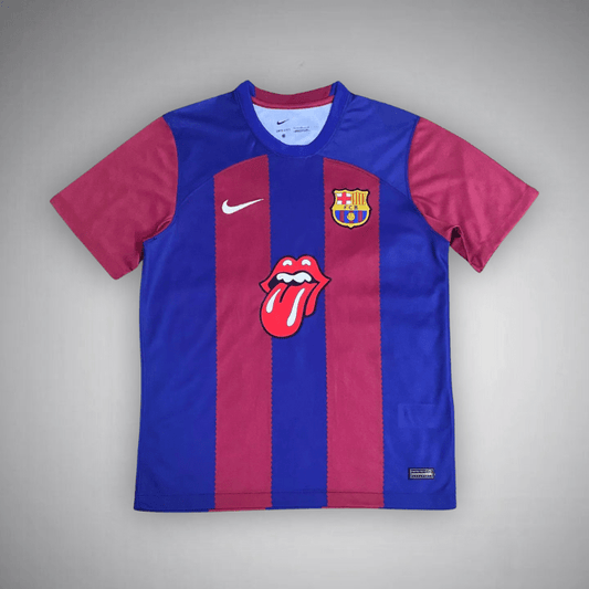 FC Barcelona "Tongue" Premium Kit - Premium Quality Kits at Football Monarch