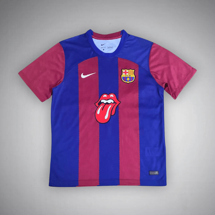 FC Barcelona "Tongue" Premium Kit - Premium Quality Kits at Football Monarch
