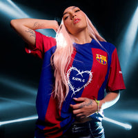 FC Barcelona x Karol G Limited Edition Home Kit - Premium Quality Kits at Football Monarch