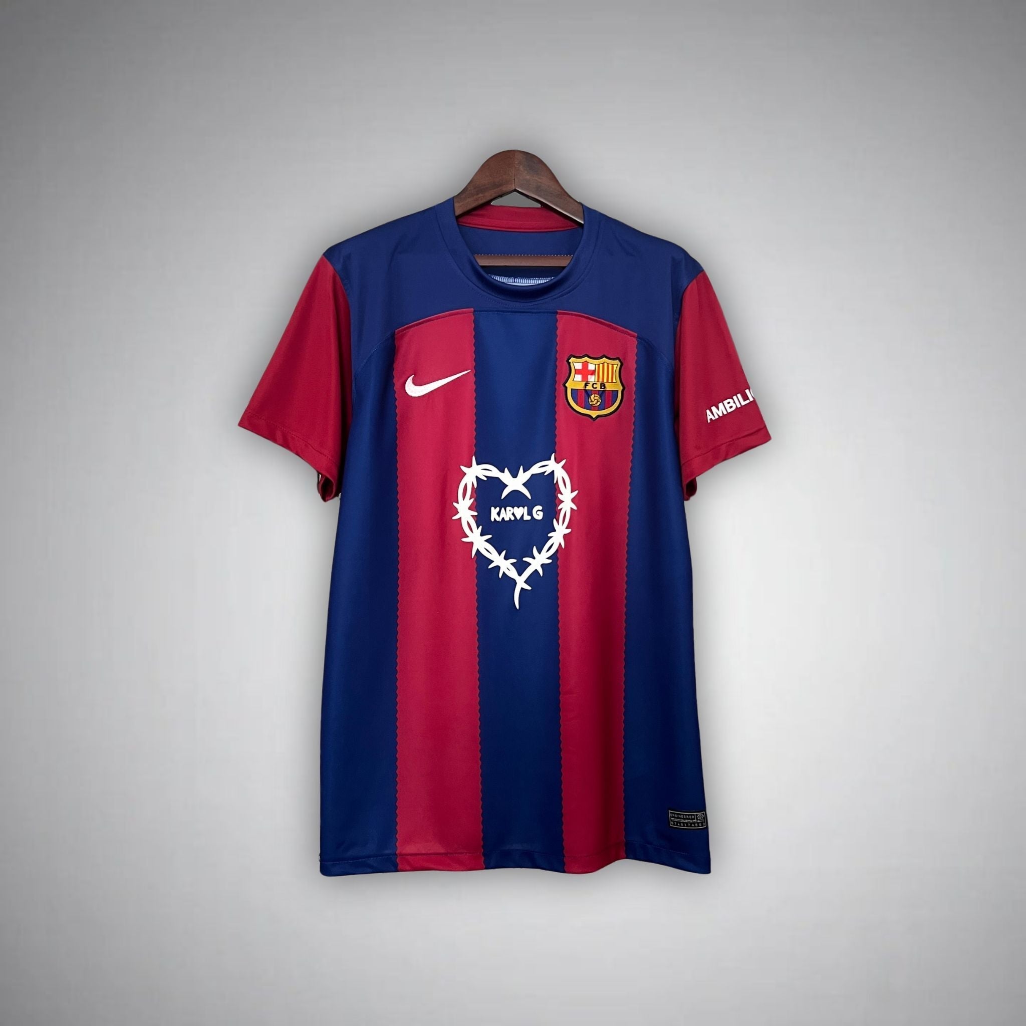 FC Barcelona x Karol G Limited Edition Home Kit - Premium Quality Kits at Football Monarch