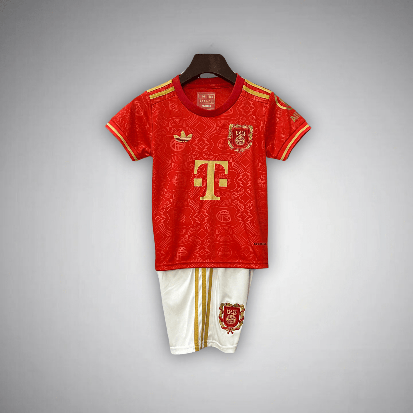 FC Bayern 125 Anniversary Kids Size Kit - Premium Quality Kits at Football Monarch