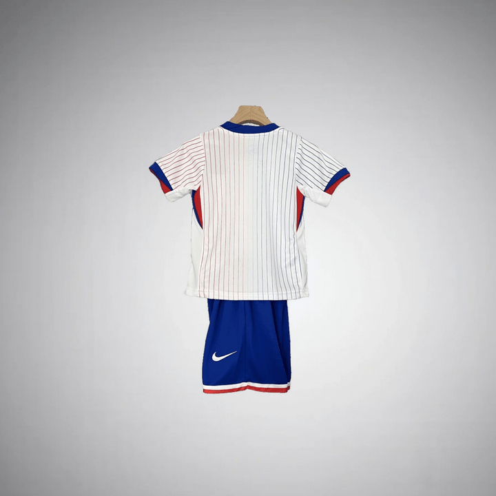France 2024 Away Kids Size Kit - Premium Quality Kits at Football Monarch