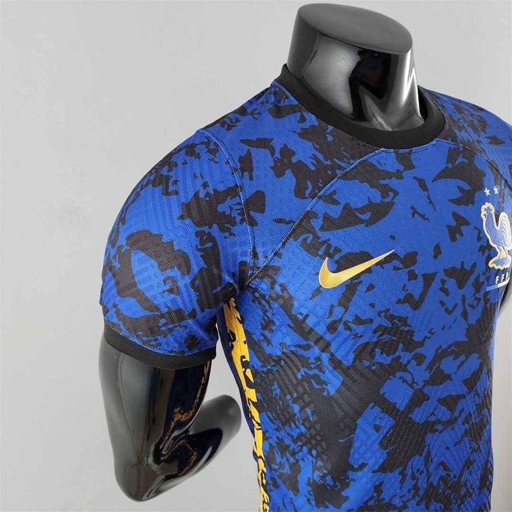 France "Bleu Nuit Éclatant" Premium Kit - Premium Quality Kits at Football Monarch