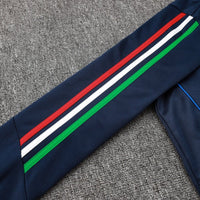 Italy Turquoise and Dark Blue Premium Tracksuit - Premium Quality Kits at Football Monarch