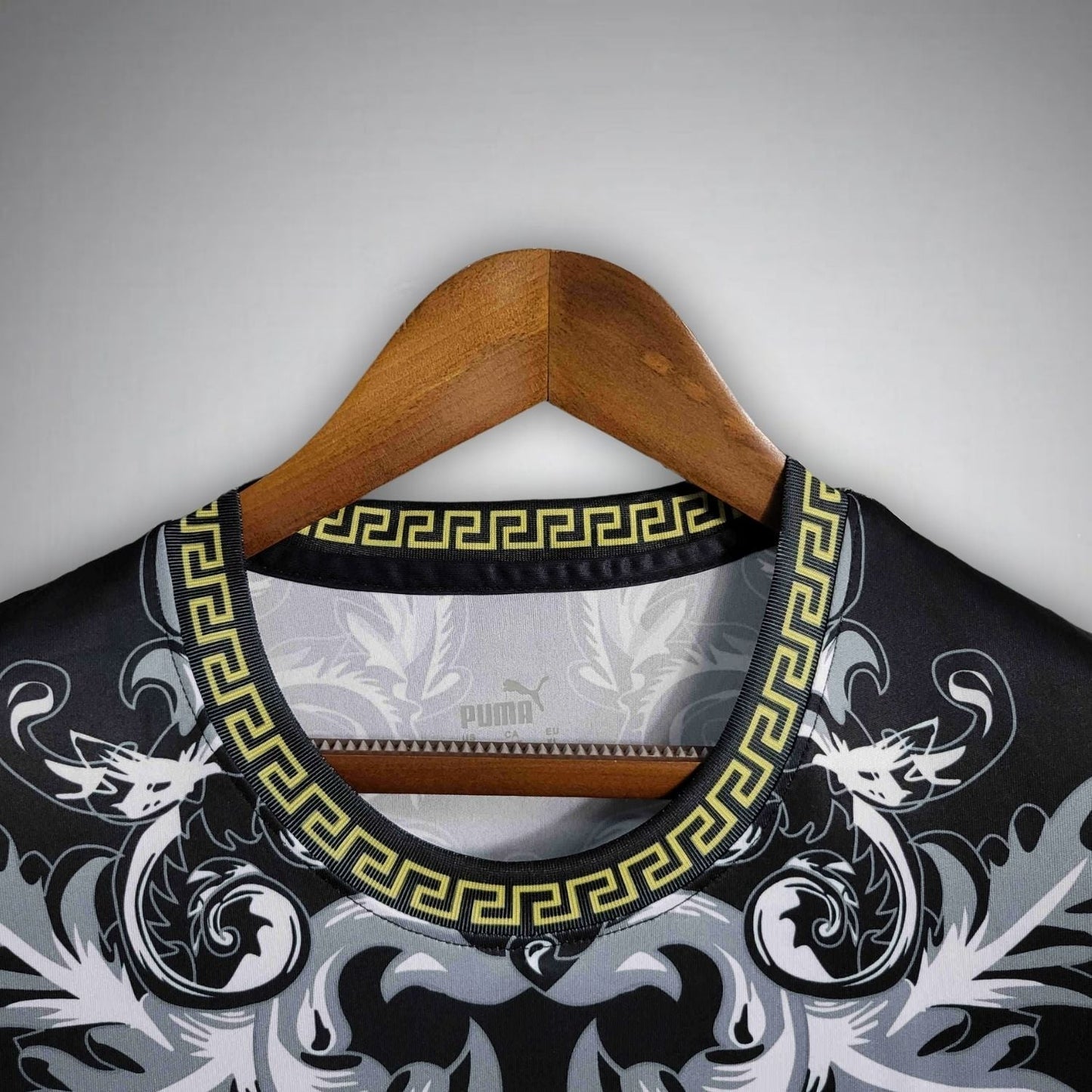 Italy "Versace" Premium Black Kit - Premium Quality Kits at Football Monarch