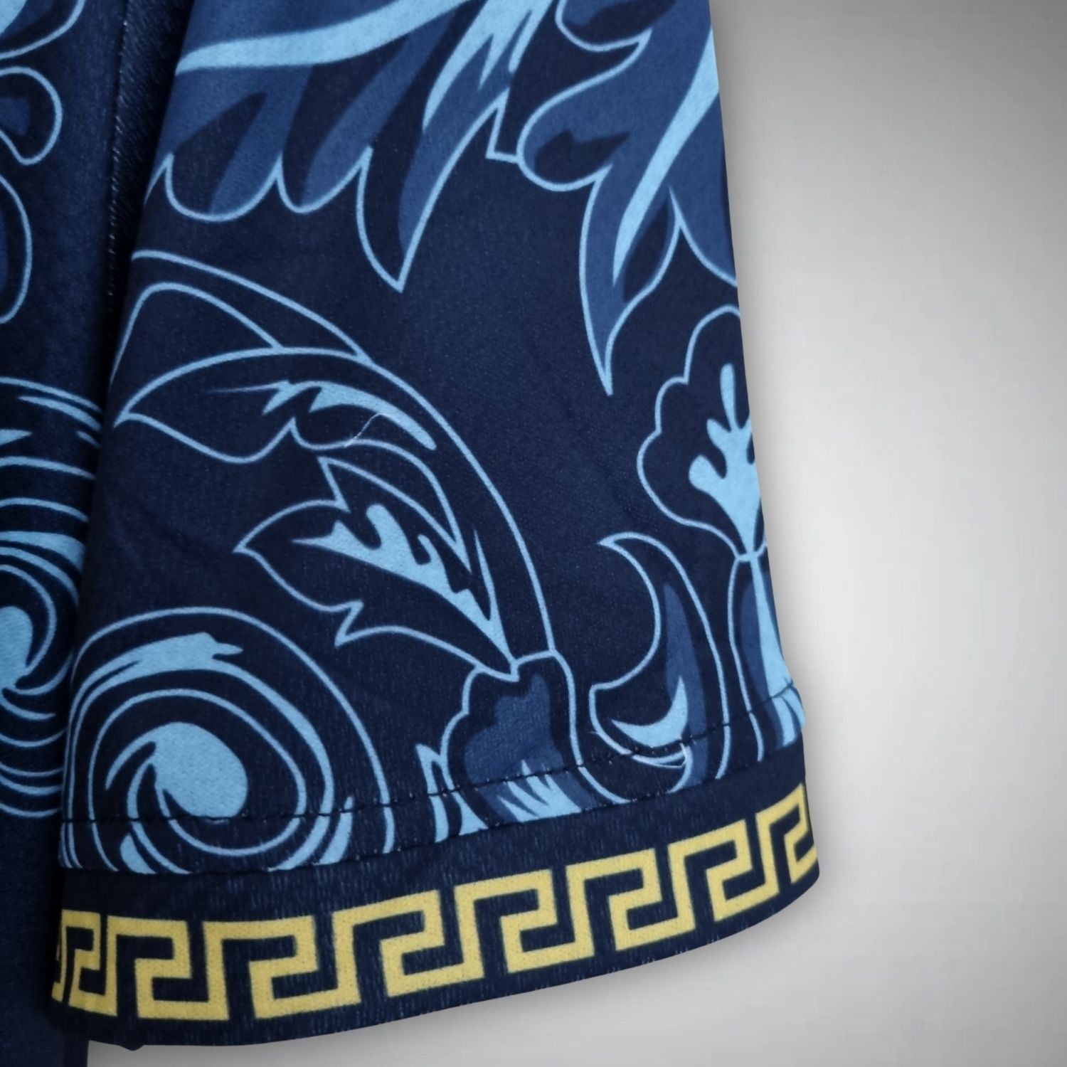 Italy "Versace" Premium Dark Blue Kit - Premium Quality Kits at Football Monarch