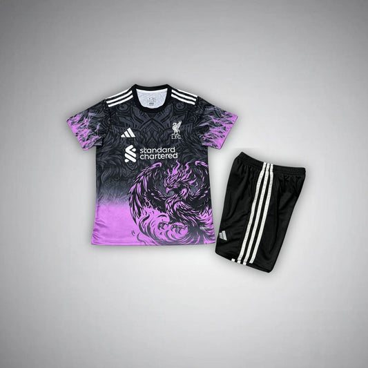 Liverpool "Galaxy Phoenix" Premium Kids Size Kit - Premium Quality Kits at Football Monarch