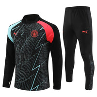 Manchester City "Lightning Sky" Premium Tracksuit - Premium Quality Kits at Football Monarch