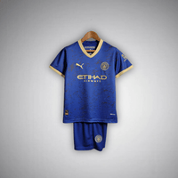Manchester City "Navy Fusion" Premium Kids Size Kit - Premium Quality Kits at Football Monarch