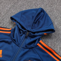 Manchester United Dark Blue Premium Tracksuit - Premium Quality Kits at Football Monarch
