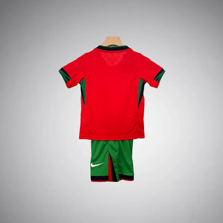 Portugal 2024 Home Kids Size Kit - Premium Quality Kits at Football Monarch