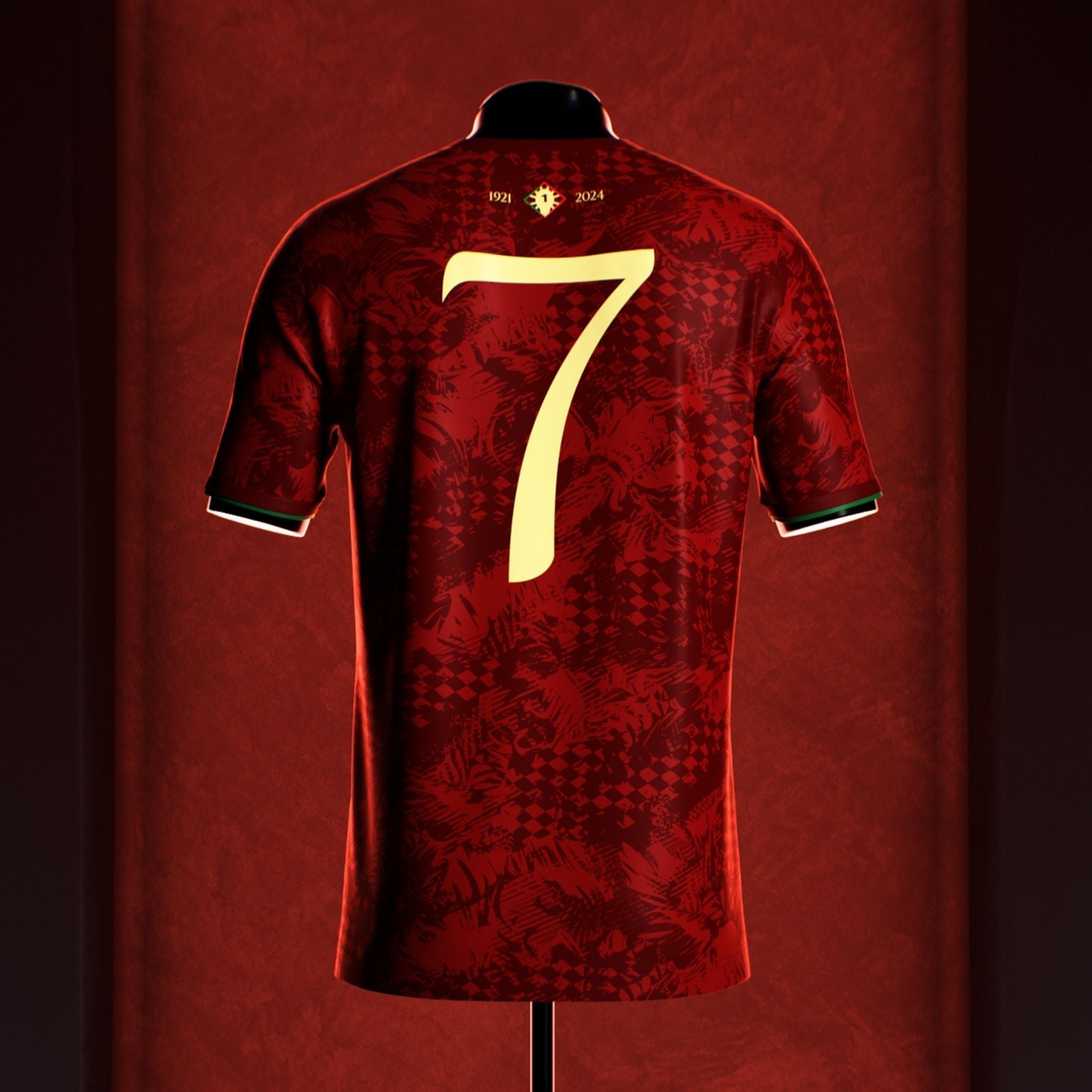 Portugal "The Siu" Premium Red Kit - Premium Quality Kits at Football Monarch
