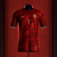 Portugal "The Siu" Premium Red Kit - Premium Quality Kits at Football Monarch